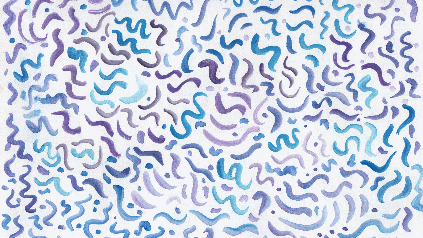 Uma pintura com estilo abstrato